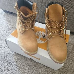 Timberland Tan Leather Boots